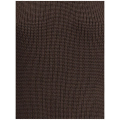 Ella Brown Merino Wool Sweatshirt