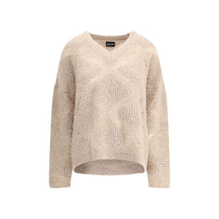 Giorgio Armani Beige Cashmere Cashmere Sweater