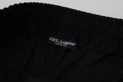 Dolce & Gabbana Black Jogger Wool Jogging Trouser