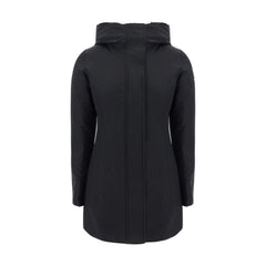 Woolrich Black Nylon Parka