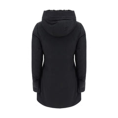 Woolrich Black Nylon Parka