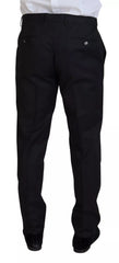 Dolce & Gabbana Melange Grey Wool 2 Piece MARTINI Suit