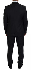 Dolce & Gabbana Melange Grey Wool 2 Piece MARTINI Suit