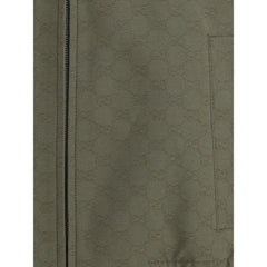 Gucci Green Cotton Bomber