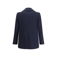 Givenchy Blue Wool Coat