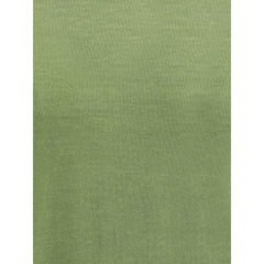 Saint Laurent Green Wool Turtleneck