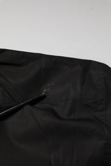 Dolce & Gabbana Black Cotton Star Sequin Dress Formal Men Shirt