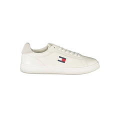 Tommy Hilfiger White Leather Men Sneaker