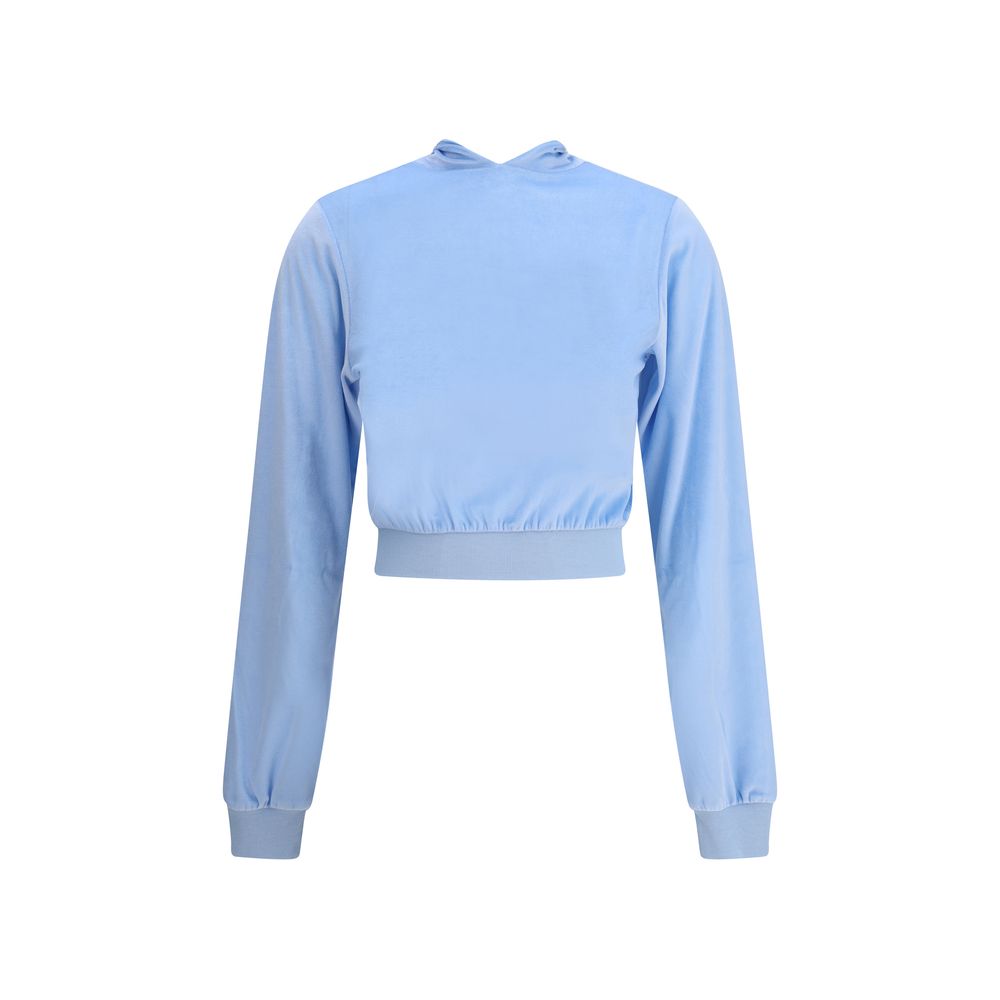 Balenciaga Light Blue Triacetate Top