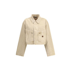 Balenciaga Beige Cotton Denim Jacket