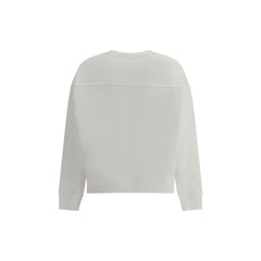 PINKO White Cotton Sweatshirt