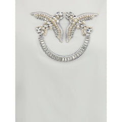 PINKO Embroidered logo T-Shirt