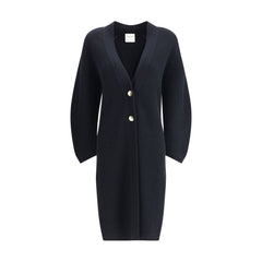 Forte_Forte Long ribbed cashmere Cardigan
