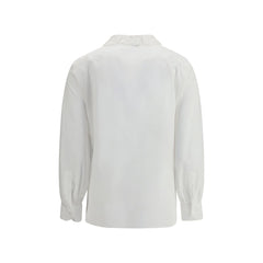 Saint Laurent White Cotton Dress Shirt