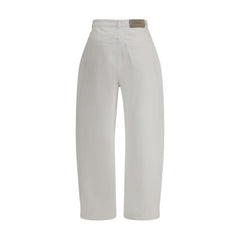 Givenchy White Cotton Jeans Denim