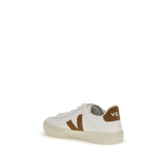 Veja White Leather Low Top Sneakers
