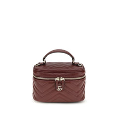 Gucci Bordeaux Calf Leather Bos Taurus Shoulder Bag