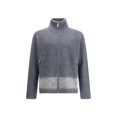 Dsquared² Gray Wool Cardigan