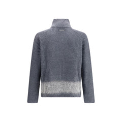 Dsquared² Gray Wool Cardigan