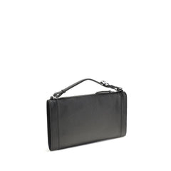 Coccinelle Black Calf Leather Bos Taurus Handbag