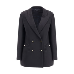 Blazé Milano Black Fleece Wool Blazer