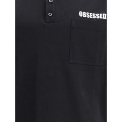 Dsquared² Black Cotton Polo Shirt