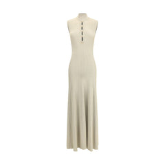 Self-Portrait Lurex knit long Dress