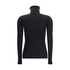 Valentino Wool Sweater with ruffled collar