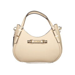 Guess Jeans Beige Polyethylene Women Handbag
