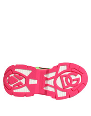 Dolce & Gabbana Multicolor Leather Airmaster Low Top Sneaker Shoes