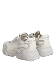 Dolce & Gabbana White Daymaster Low Top Sneaker Shoes