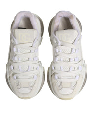 Dolce & Gabbana Airmaster White Women Low Top Sneakers Shoes