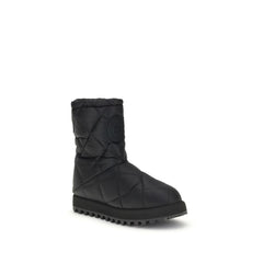 Dolce & Gabbana Black Polyamide Boots