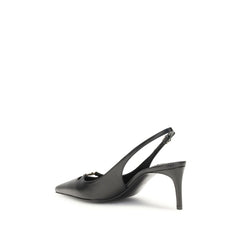 Dolce & Gabbana Black Goatskin High Heel Pumps