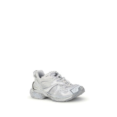 Balenciaga Silver Rubber Athletic Sneakers