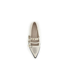 PINKO Studded Ballerinas