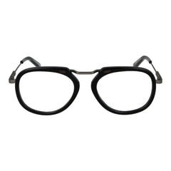 Ermenegildo Zegna Black Metal Glasses (Frames)