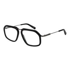 Ermenegildo Zegna Black Metal Glasses (Frames)