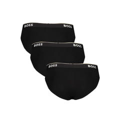 Hugo Boss Black Cotton Men Brief
