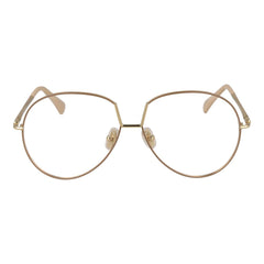 Max Mara Beige Metal Glasses (Frames)