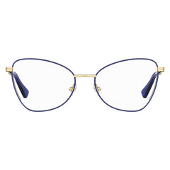 Moschino Blue Metal Frames