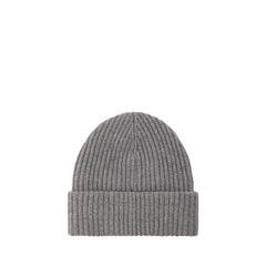 Ganni Gray Wool Beanie