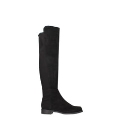 Stuart Weitzman Black Leather Over The Knee