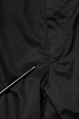 Dolce & Gabbana Black Cotton Tapered Men Formal Trousers Pants