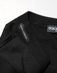 Dolce & Gabbana Black Cotton Sleeveless Underwear Men Tank Top