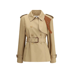 Chloé Short cotton gabardine Trench Coat