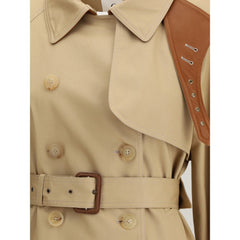 Chloé Short cotton gabardine Trench Coat