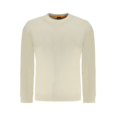 Hugo Boss Beige Cotton Sweater