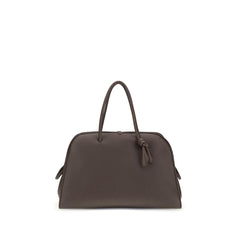 Jacquemus Brown Calf Leather Bos Taurus Handbag