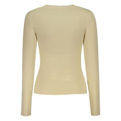 Guess Jeans Beige Cotton Women T-Shirt